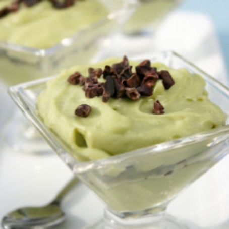 Cool and Creamy Mint-Chip Mousse